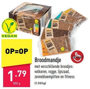 Promoties Broodmandje - Huismerk - Aldi - Geldig van 26/05/2023 tot 02/06/2023 bij Aldi