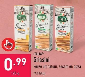 Promoties Grissini - ITALIA  - Geldig van 24/05/2023 tot 02/06/2023 bij Aldi
