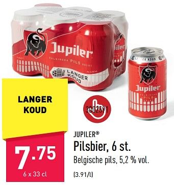 Promoties Pilsbier - Jupiler - Geldig van 26/05/2023 tot 02/06/2023 bij Aldi