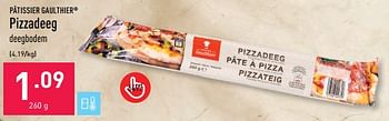 Promoties Pizzadeeg - Patissier Gaulthier - Geldig van 22/05/2023 tot 02/06/2023 bij Aldi