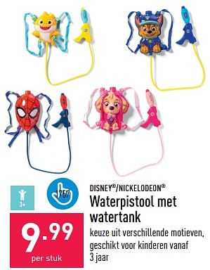 Promoties Waterpistool met watertank - Huismerk - Aldi - Geldig van 24/05/2023 tot 02/06/2023 bij Aldi