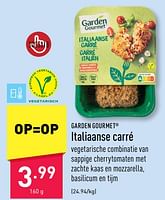 Promoties Italiaanse carré - Garden Gourmet - Geldig van 26/05/2023 tot 02/06/2023 bij Aldi
