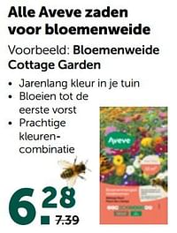 Aveve zaden voor bloemenweide cottage garden-Huismerk - Aveve