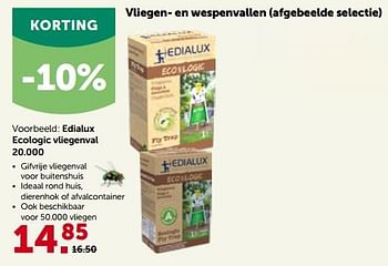 Promoties Edialux ecologic vliegenval - Edialux - Geldig van 22/05/2023 tot 04/06/2023 bij Aveve