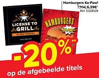 Hamburgers ka-pow-Huismerk - Carrefour 