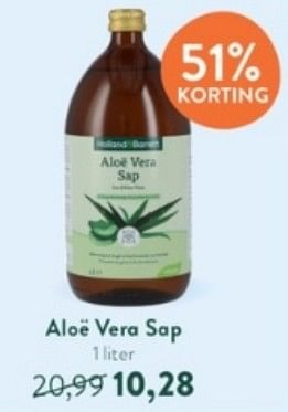 Promoties Aloe vera sap - Huismerk - Holland & Barrett - Geldig van 15/05/2023 tot 11/06/2023 bij Holland & Barret