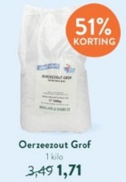 Promoties Oerzeezout grof - Huismerk - Holland & Barrett - Geldig van 15/05/2023 tot 11/06/2023 bij Holland & Barret