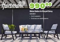 Ibiza salon in royal grey-Hartman