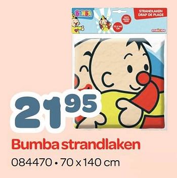 Promoties Bumba strandlaken - Studio 100 - Geldig van 15/05/2023 tot 24/06/2023 bij Happyland