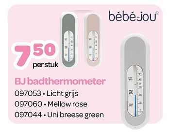 Promotions Bj badthermometer - Bebe-jou - Valide de 15/05/2023 à 24/06/2023 chez Happyland
