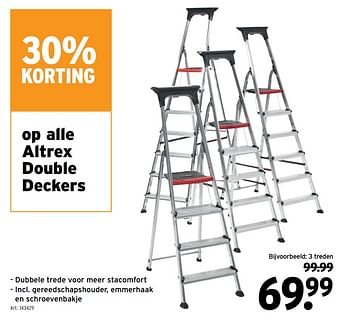 Promoties Altrex double deckers - Altrex - Geldig van 17/05/2023 tot 23/05/2023 bij Gamma