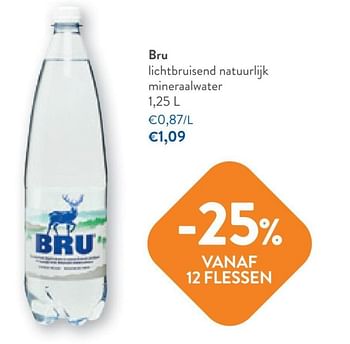 Promoties Bru lichtbruisend natuurlijk mineraalwater - Bru - Geldig van 17/05/2023 tot 30/05/2023 bij OKay