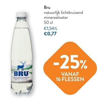 Promoties Bru natuurlijk lichtbruisend mineraalwater - Bru - Geldig van 17/05/2023 tot 30/05/2023 bij OKay