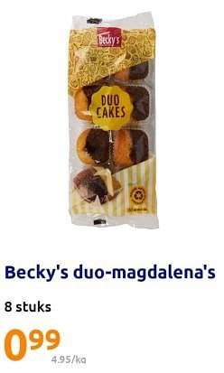 Promoties Becky`s duo-magdalena`s - Becky's - Geldig van 17/05/2023 tot 23/05/2023 bij Action