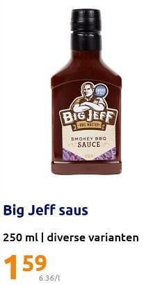 Promotions Big jeff saus - Big Jeff - Valide de 17/05/2023 à 23/05/2023 chez Action