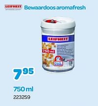 Bewaardoos aromafresh 750 ml-Leifheit
