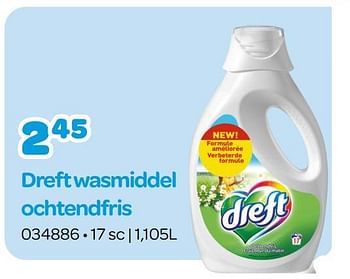 Promoties Dreft wasmiddel ochtendfris - Dreft - Geldig van 15/05/2023 tot 24/06/2023 bij Happyland