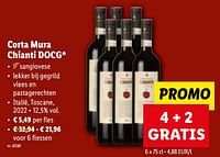 Corta mura chianti docg-Rode wijnen