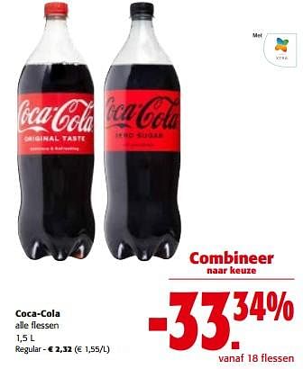 Promoties Coca-cola regular - Coca Cola - Geldig van 17/05/2023 tot 30/05/2023 bij Colruyt