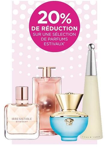 Promotions 20% de réduction sur une sélection de parfums estivaux - Produit Maison - ICI PARIS XL - Valide de 22/05/2023 à 28/05/2023 chez ICI PARIS XL