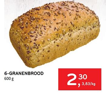 Promoties 6-granenbrood - Huismerk - Alvo - Geldig van 31/05/2023 tot 13/06/2023 bij Alvo