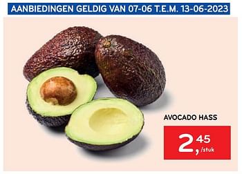 Promoties Avocado hass - Huismerk - Alvo - Geldig van 07/06/2023 tot 13/06/2023 bij Alvo