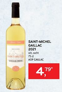 Saint-michel gaillac 2021 wit, zacht-Witte wijnen
