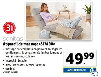 Promoties Sanitas appareil de massage sfm 90 - Sanitas - Geldig van 24/05/2023 tot 30/05/2023 bij Lidl