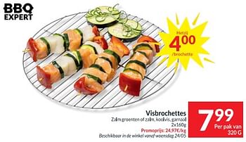 Promoties Visbrochettes - Huismerk - Intermarche - Geldig van 23/05/2023 tot 29/05/2023 bij Intermarche