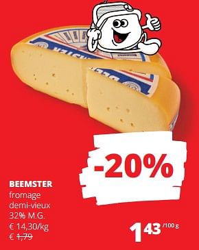 Promotions Beemster fromage demi-vieux - Beemster - Valide de 18/05/2023 à 31/05/2023 chez Spar (Colruytgroup)