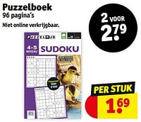Puzzelboek-Huismerk - Kruidvat