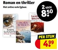Roman en thriller-Huismerk - Kruidvat