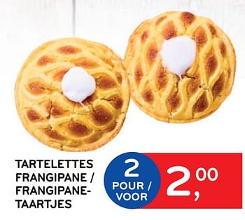 Promoties Tartelettes frangipane - Huismerk - Alvo - Geldig van 31/05/2023 tot 13/06/2023 bij Alvo