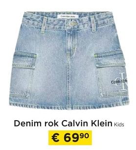 Promoties Denim rok calvin klein kids - Calvin Klein - Geldig van 18/05/2023 tot 29/05/2023 bij Molecule