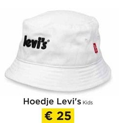 Promoties Hoedje levi`s kids - Levi's - Geldig van 18/05/2023 tot 29/05/2023 bij Molecule