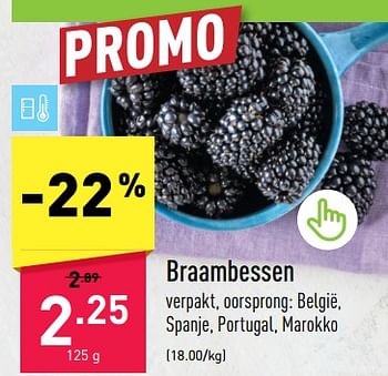 Promoties Braambessen - Huismerk - Aldi - Geldig van 29/05/2023 tot 03/06/2023 bij Aldi