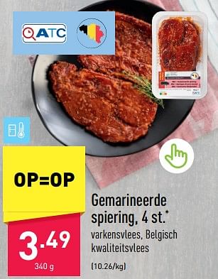 Promoties Gemarineerde spiering - Huismerk - Aldi - Geldig van 29/05/2023 tot 03/06/2023 bij Aldi