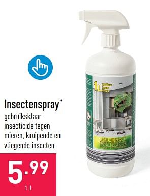 Promoties Insectenspray - Huismerk - Aldi - Geldig van 31/05/2023 tot 09/06/2023 bij Aldi