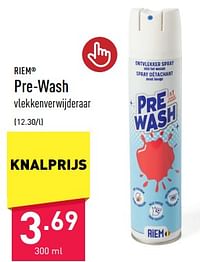 Pre-wash-Riem