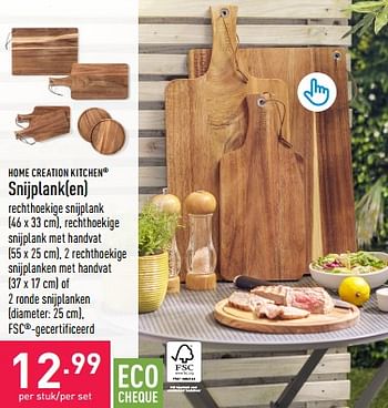 Promoties Snijplanken - Home Creation Kitchen - Geldig van 31/05/2023 tot 09/06/2023 bij Aldi