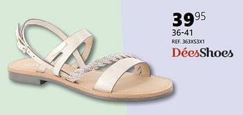 Promoties Sandalan - DéesShoes - Geldig van 22/05/2023 tot 11/06/2023 bij Pronti