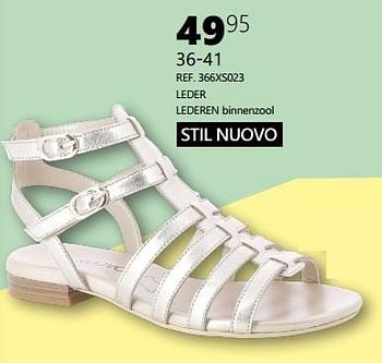 Promoties Sandalan - Stil Nuovo - Geldig van 22/05/2023 tot 11/06/2023 bij Pronti