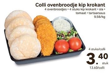 Promotions Colli ovenbroodje kip krokant - Produit Maison - Bon'Ap - Valide de 24/05/2023 à 13/06/2023 chez Bon'Ap