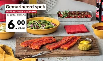 Promoties Gemarineerd spek - Huismerk - Bon'Ap - Geldig van 24/05/2023 tot 13/06/2023 bij Bon'Ap