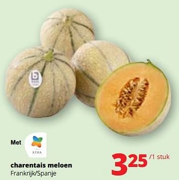 Promotions Charentais meloen - Produit Maison - Spar Retail - Valide de 01/06/2023 à 14/06/2023 chez Spar (Colruytgroup)