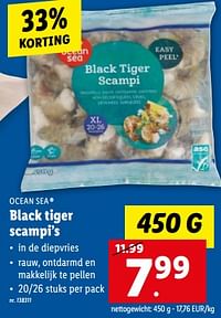 Black tiger scampi’s-OceanSEa