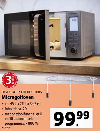 Promoties Silvercrest kitchen tools microgolfoven - SilverCrest - Geldig van 31/05/2023 tot 06/06/2023 bij Lidl