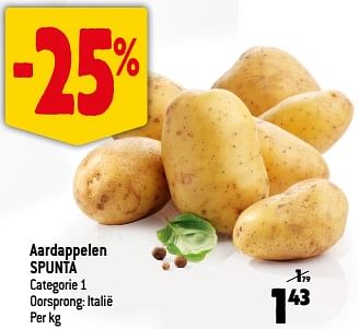 Promoties Aardappelen spunta - Huismerk - Smatch - Geldig van 24/05/2023 tot 30/05/2023 bij Smatch