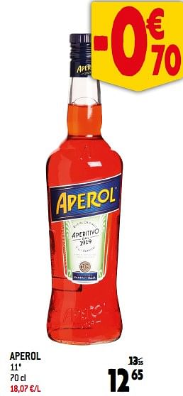 Promoties Aperol - Aperol - Geldig van 24/05/2023 tot 30/05/2023 bij Smatch