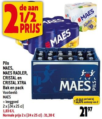 Promoties Pils maes - Maes - Geldig van 24/05/2023 tot 30/05/2023 bij Smatch